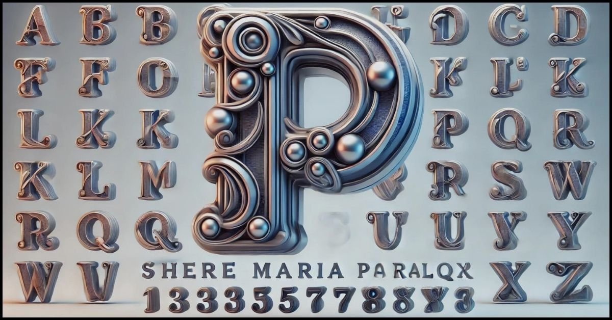 Shere Maria Paralax English Letters